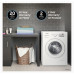 Washing Machine: Samsung 6 kg, 5 star, Digital Inverter Motor, Fully-Automatic Front Load Washing Machine (WW60R20GLMA/TL, Hygiene Steam, DA WHITE)